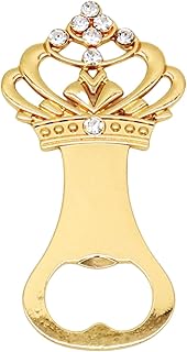 1PCS Gold Crown Bottle Opener - Suitable for weddings and birthday parties, an elegant and practical gift for your guests.