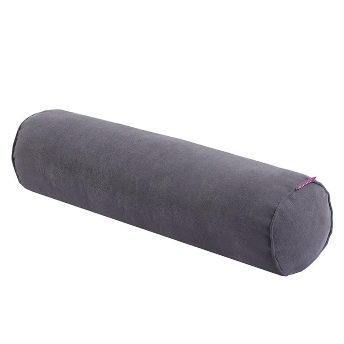Xdyyjrasa Neck Roll Pillow - Bolster Pillow Memory Foam Cylinder Neck Support, Grey for Sofa Bed