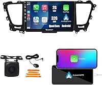 Vista 1 de Kunfine Coche CarPlay Android Navegación Automática Estéreo GPS Radio Cámara Pantalla 9 "IPS Pantalla Táctil Headunit Tablet Pad Media Player