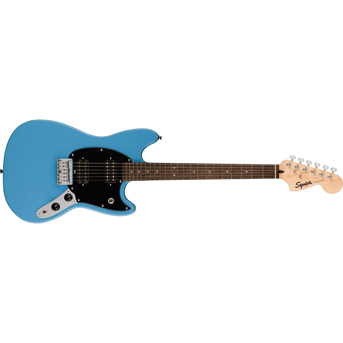 エレキギターFender　Squier 　Mustang Amazon | Squier by Fender SONIC MUSTANG HH California Blue