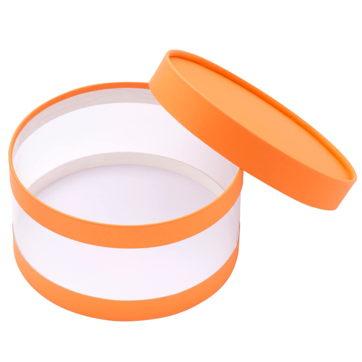 Amazon | FUN fun ギフトボックス おしゃれ 丸い 円形 化粧箱 クリア