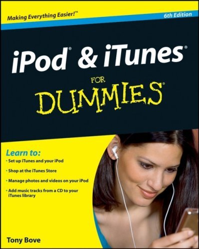 iPod & iTunes For Dummies (For Dummies (Computers)) by Tony Bove (2008-09-29)