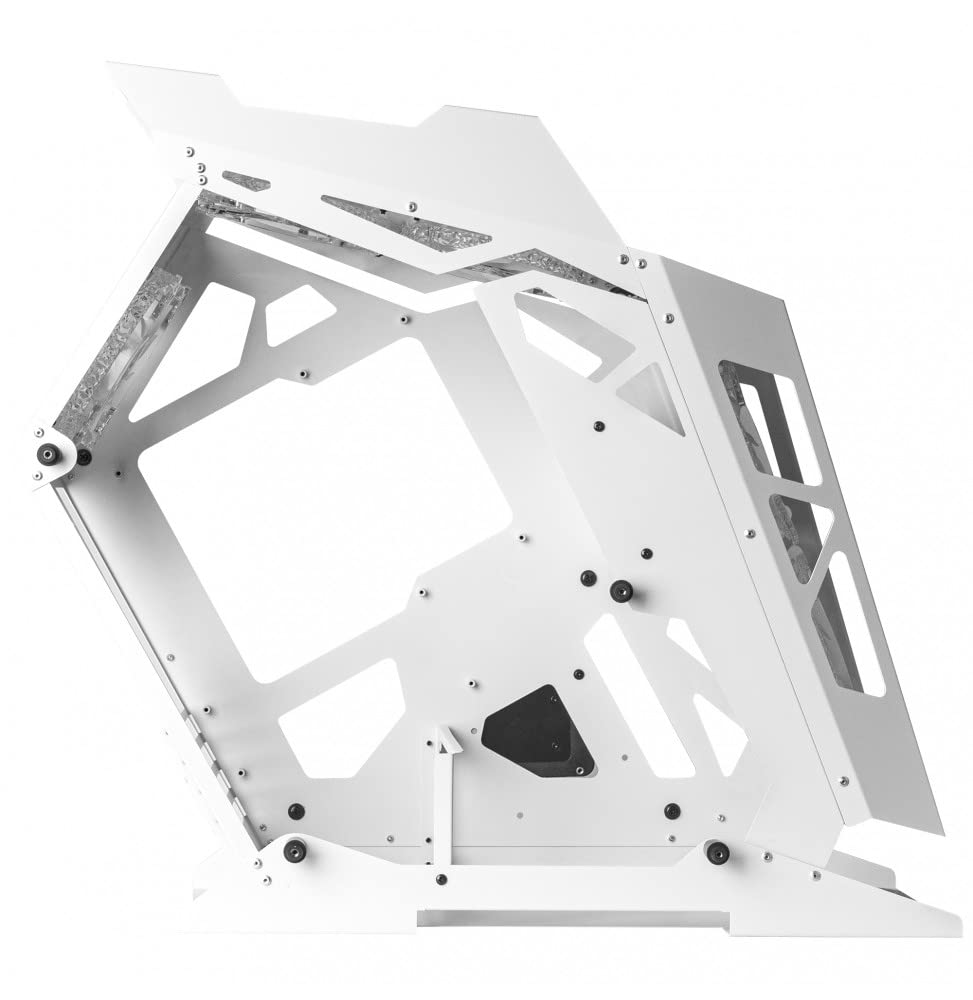 Mars Gaming MC-3TCORELCD Caja Gaming ATX, Pantalla IPS 7,2” Personalizable, Triple Cristal Templado Extraíble, Estructura Doble Cámara Lateral, Soporte de Refrigeración Líquida hasta 360mm, Blanco — view 136