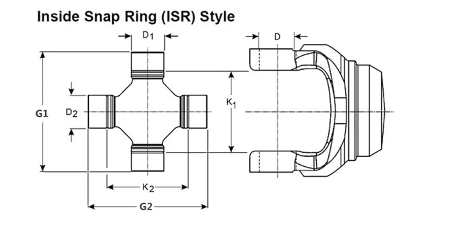 1PCS 27x82 27x52.5 BJ2020 Giunti a U Giunti UNIVERSALI Cuscinetto all'Interno Anello Elastico Stile Giunti cardanici Croce