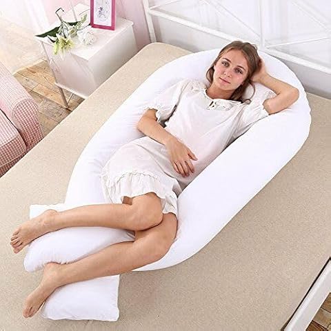GB TEXTILE 9ft Comfort U Pillow for Maternity Support Cover