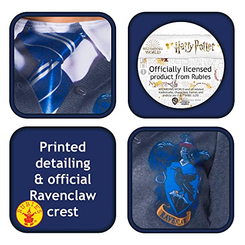 Maglietta Ufficiale Harry Potter Casata Ravenclaw | Donna | Nero | Taglie Dalla Small Alla XX-Large - 2