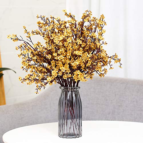 image for JAKY-Global Babys Breath Fabric Cloth Artificial Flowers 6 Bundle Euro