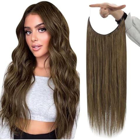 Fshine Invisible Wire Hair Extensions Cover