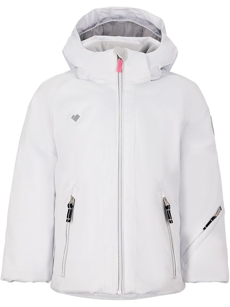 White Obermeyer Roselet Jacket (Toddler/Little Kid/Big Kid)