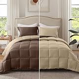 Homelike Moment Lightweight Comforter Set Queen Reversible All Season Down Alternative Bed Comforter