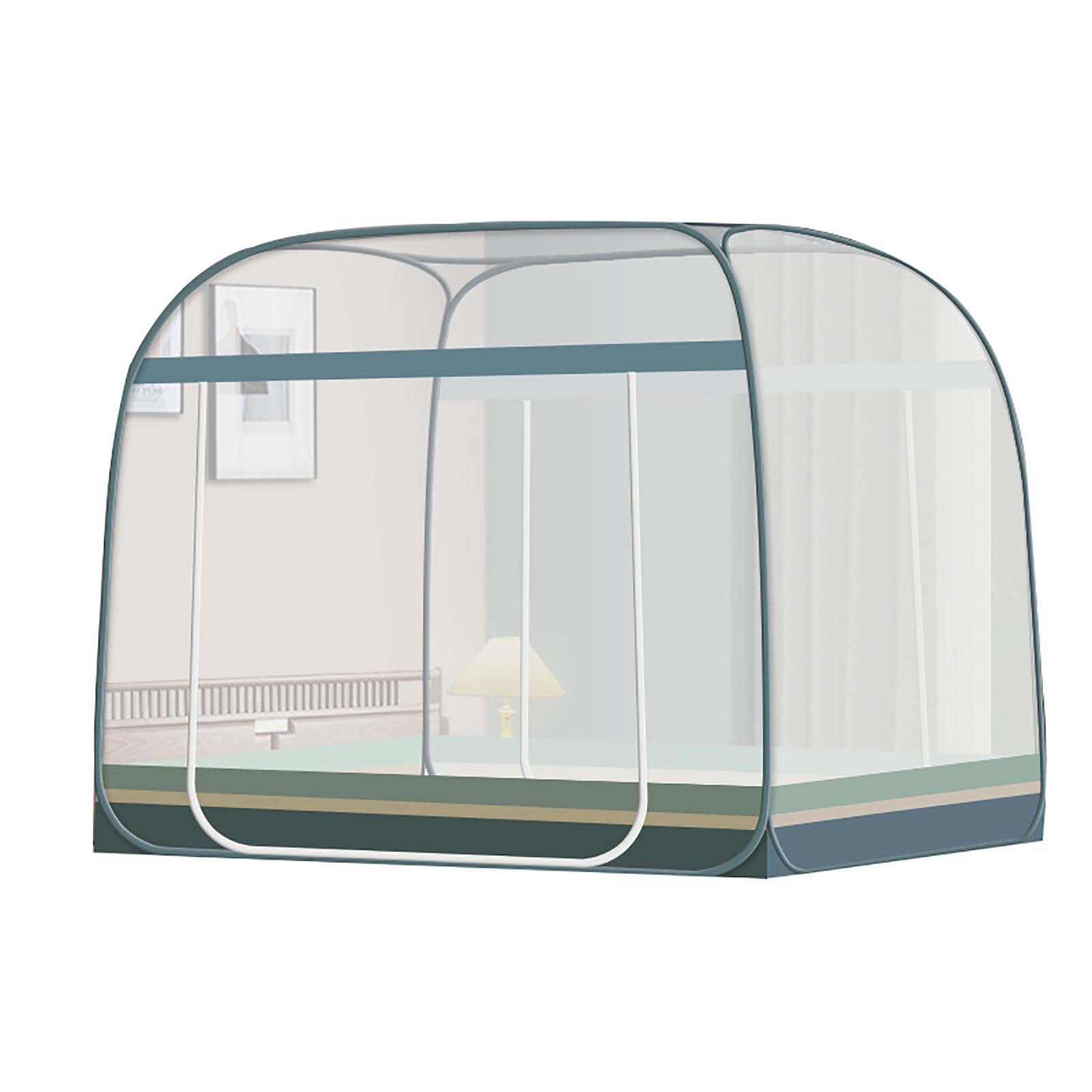 Moustiquaire pour lit pliable anti moustique pour des nuits paisibles sans piqûres