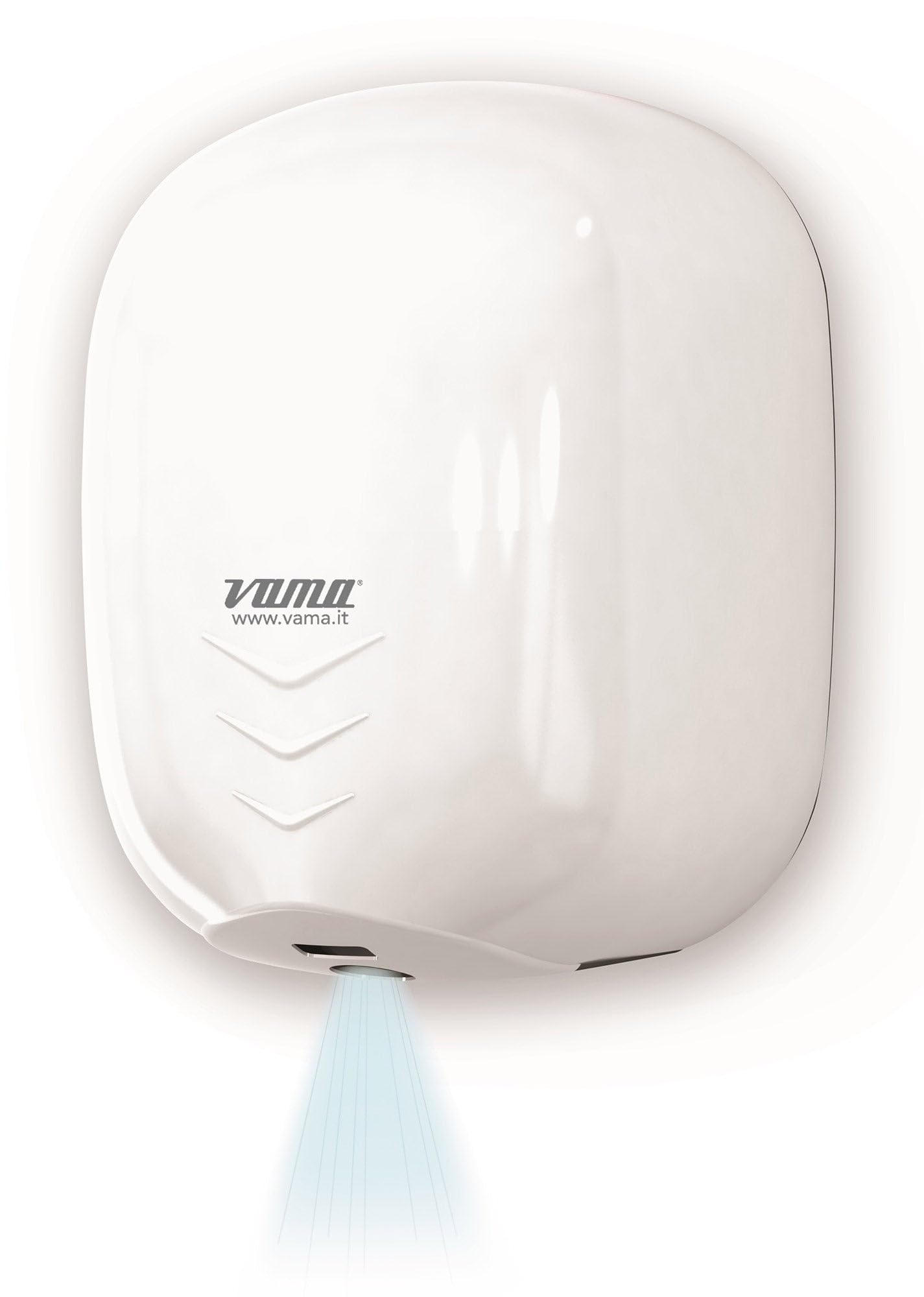 Jay, elektrische handdoekwarmer, vermogen 29 W, geborsteld RVS