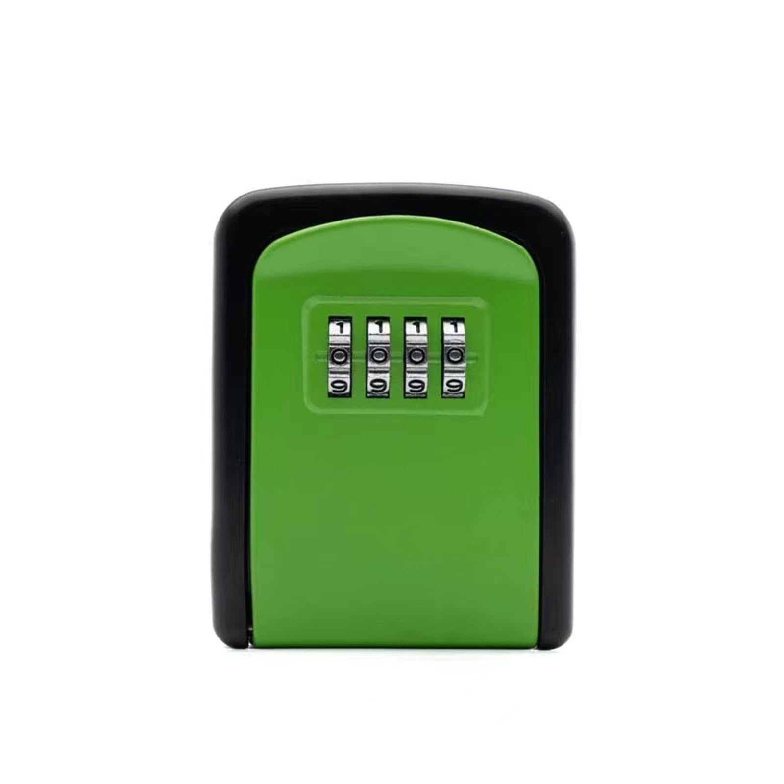 Mthckxjbsuz Groen Safe Box, Aluminum Alloy Password Key Lock Box ， Wall Mounted Safe Waterproof Outdoor 4 Bit(Groen)