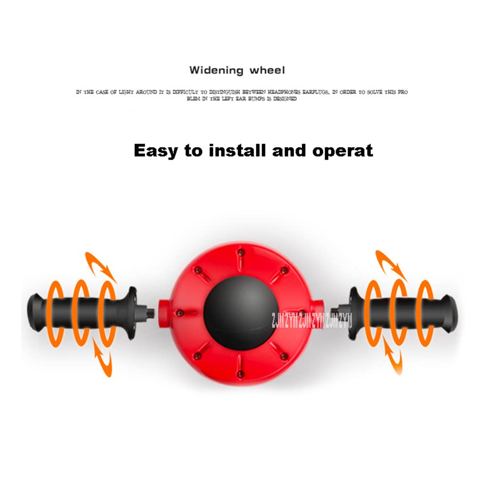 XININ 360 Grad Mute Ab Roller Coaster Männliche Und Weibliche Bauchmuskelrad Ab Roller Roll Roller Indoor Fitness Ausrüstung