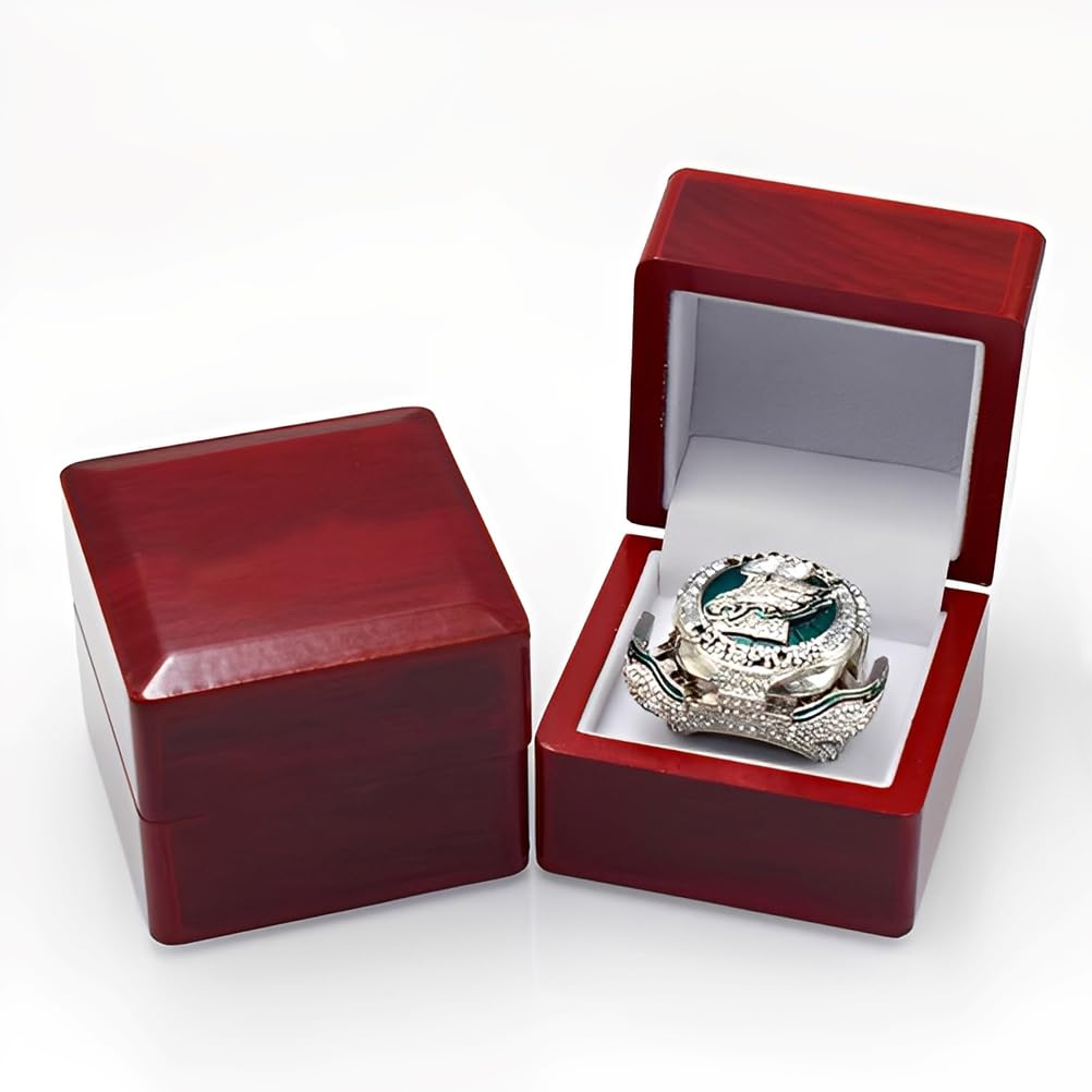 Anillo de Campeonato Eagles 2025 59° Super Bowl Champion Ring, Coleccionable de fútbol Americano