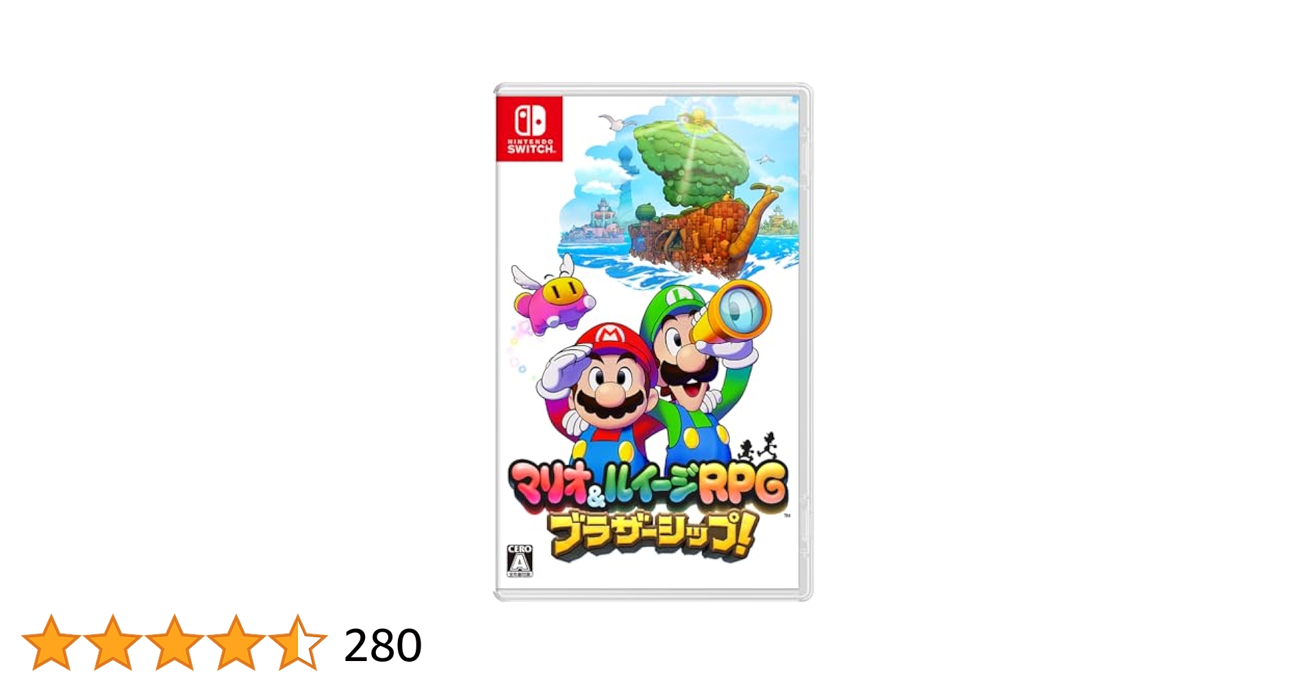 マリオ&ルイージRPG ブラザーシップ！ 新品未開封！ ニンテンドー スイッチ Nintendo Switchソフト】マリオ＆ルイージRPG ブラザーシップ