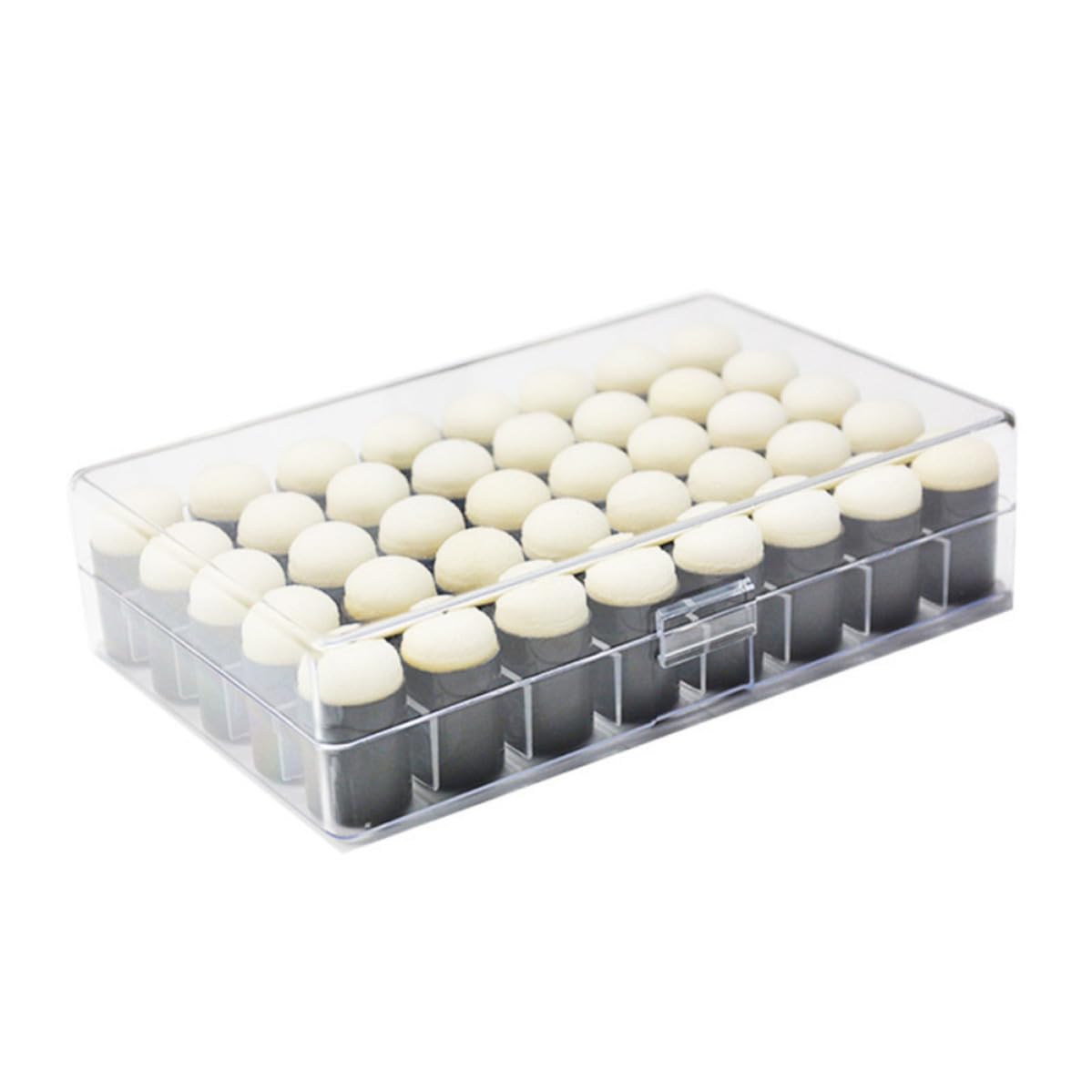 Almohadillas de tinta para sellos de dedo ELAYARD kit de 40 esponjas 8