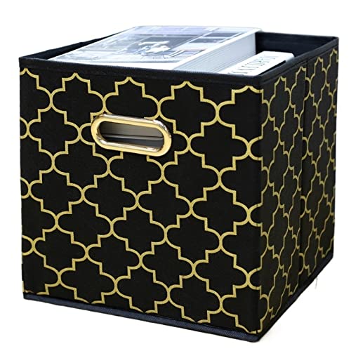 ETZRYSYB Cajas de almacenamiento cuadradas para el hogar, organizador de ropa plegable, moderno, no tejido, organizador de cajones de armario (SN0980)