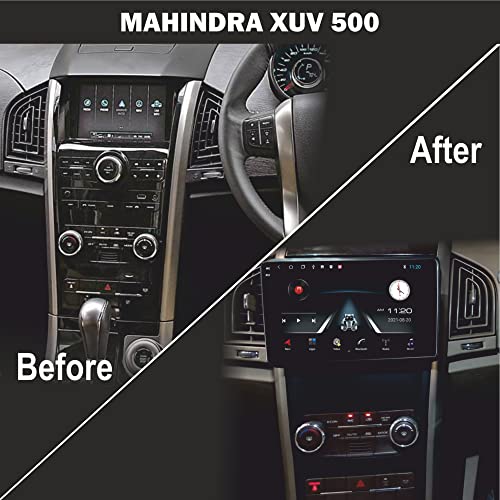 Image of 9 Inch Android 10 Car Stereo for Mahindra XUV 500 | 2GB RAM 16GB ROM | Wireless Apple CarPlay & Android Auto | Full HD Display | WiFi GPS Bluetooth | Frame & Reverse Camera Included