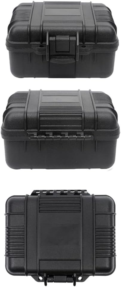 Utility Box Storage Case Container With Heavy Duty Fasteners And Waterproof Seal