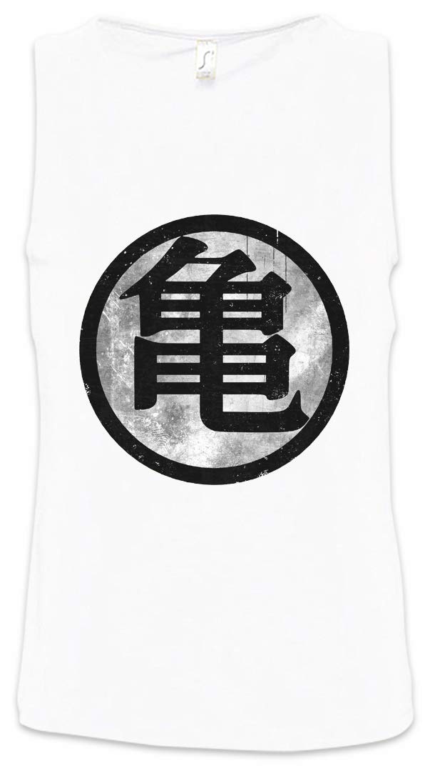 Urban Backwoods Men's White Master Goku Tank Top Training Gym Vest Shirt Size 4XL