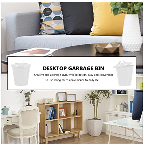 Balacoo N0317CQ051591I8CSF0O6NUP1 Mini Trash Can With Lid thumb #7