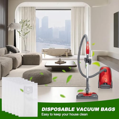 Image of 53292 Vacuum Bags for Kenmore 53292 Canister Vacuum 81214, 81414, 81714, 21814, BC2005, BC3005, 81615, BC7005, 200 /400 /600 /700 /800 Series Type Q /C HEPA Vacuum Bags, 12 Pack