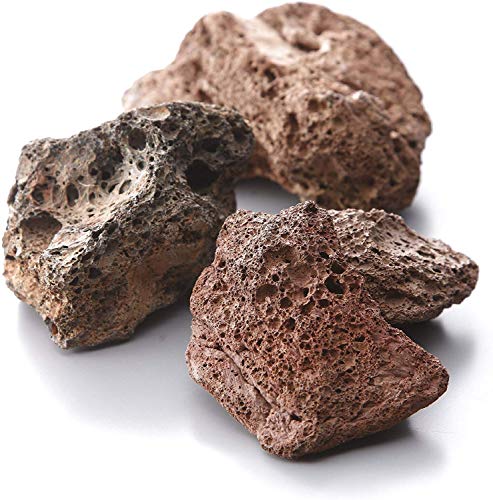 California Patio  ラバロック, 焼物用溶岩石, BBQグリル対応, 1kg