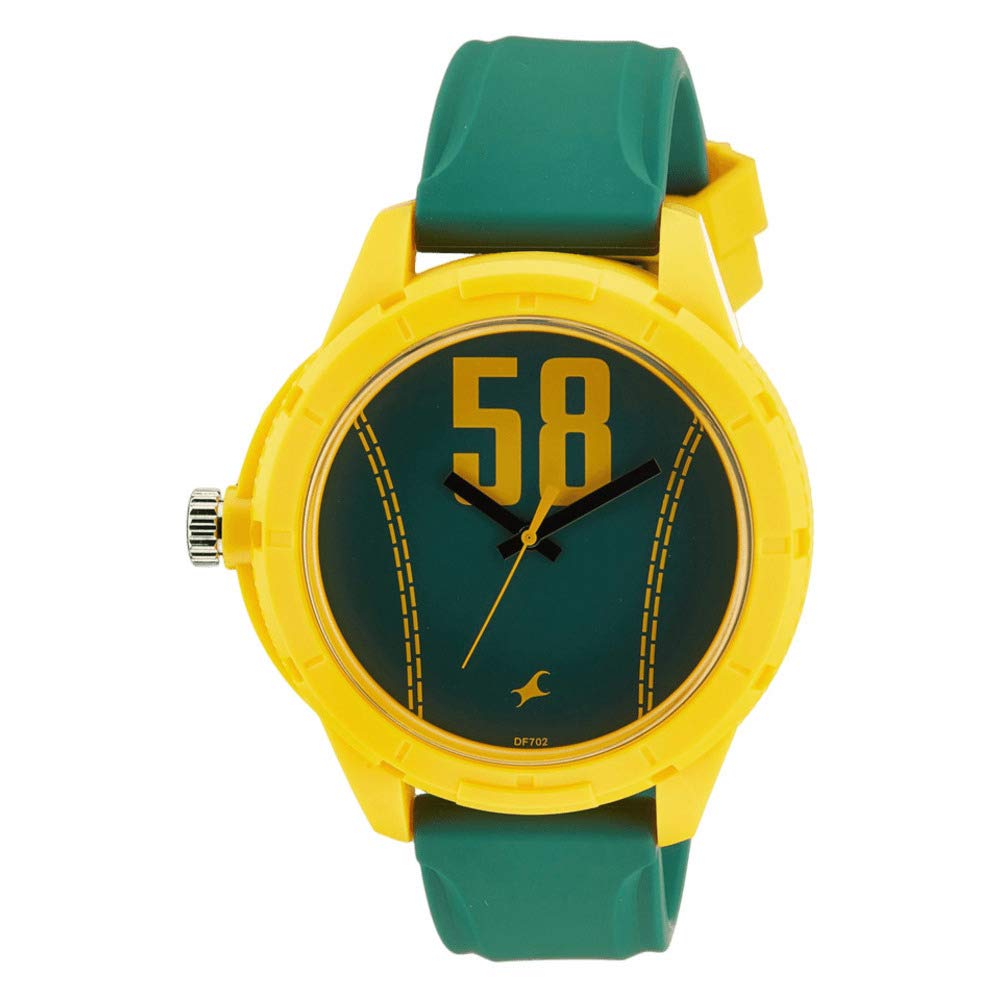 Fastrack Boy Silicone Tees Analog Green Dial Watch - 38019Pp03W / 38019Pp03W, Band Color-Green (B017XPE2NK) Amazon Price History, Amazon Price Tracker
