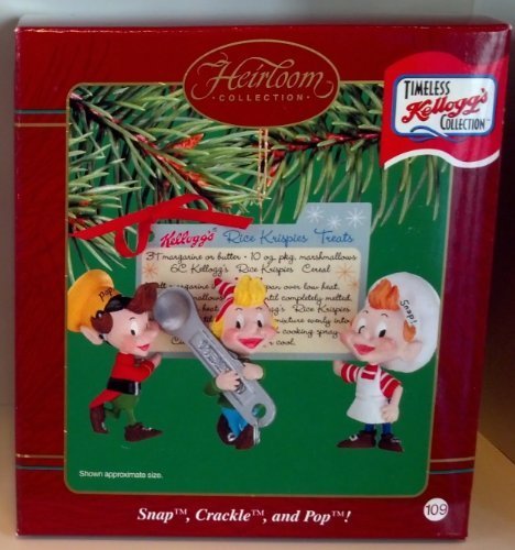 Carlton Heirloom Collection Ornament Timeless Kellogg's Collection 'Snap, Crackle, and Pop!' - 2002 by Carlton Heirloom