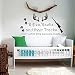 Rifles Racks & Deer Tracks That's What Little Boys Are Made Of - Baby Boy Nursery Decor - Hunting Theme Camo Deer Room(Dark brown,xs)