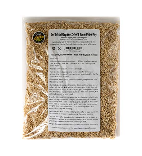 KOJI - Made in Vermont - Organic Sweet (Short Term) Miso Koji 16 oz KOJI - Made in Vermont - Organic Sweet (Short Term) Miso Koji 16 oz