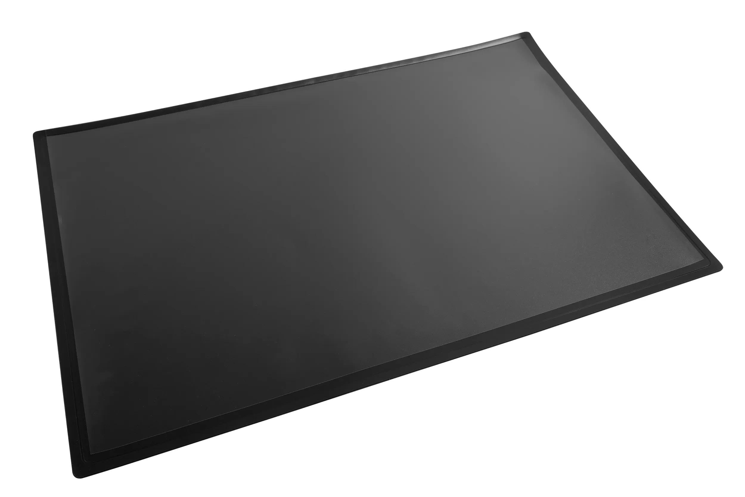 Exacompta - Rif. 29781E - Cartone da 10 sottomani Kreacover in cartone rigido, personalizzabili, fronte/retro in PVC per resistere all'uso quotidiano, tappetino per mouse nero