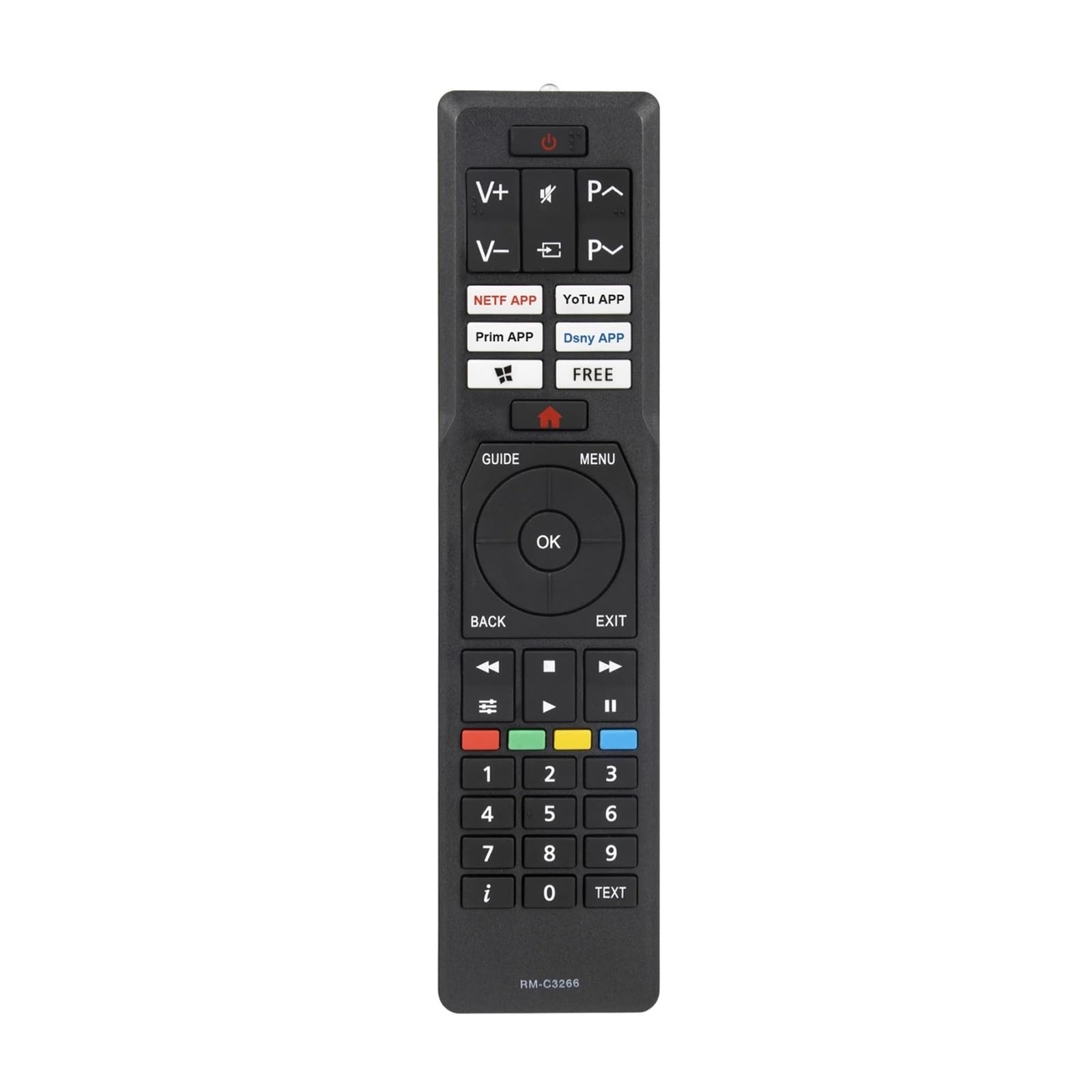 Télécommande RM-C3266 pour remplacer un boîtier TV perdu