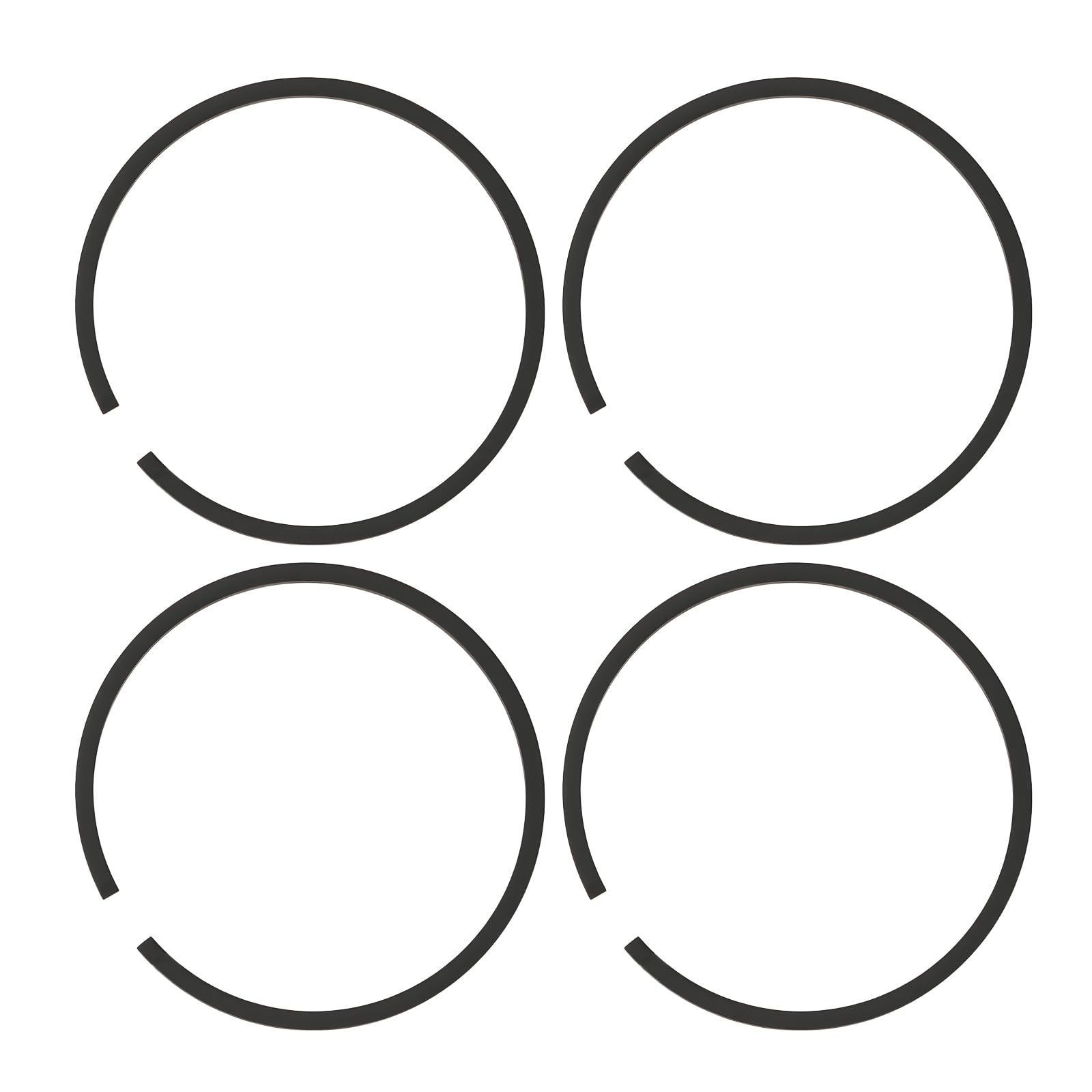 Be In Your Mind 4Pcs Chainsaw Piston Rings 42x1.5mm Compatible with Stihl 024 025 028 030 MS240 250