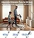 NuYupo Cordless Vacuum Cleaner, 55Mins Vacuum Cleaners for Home, 15-in-1 Self-Standing Stick Vacuum with LED Light, Anti-Tangle & Wall Mount Charge, Lightweight Vacuum for Hard Floors Carpets Pet Hair