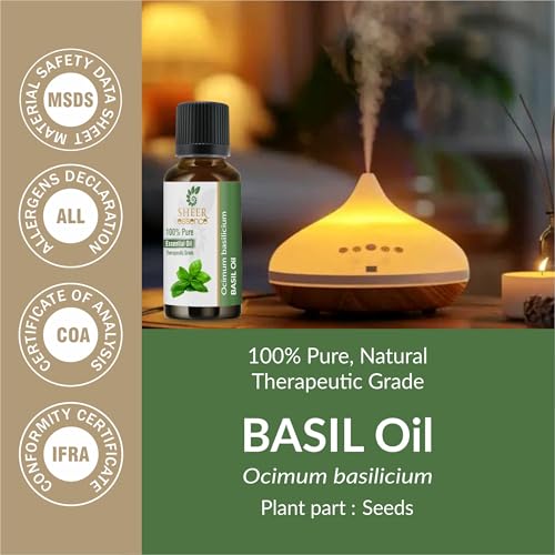 Aceite de Albahaca 100% Puro Natural 0.50 Fl.Oz. miniatura 3