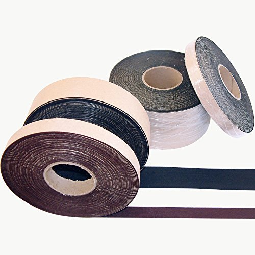 FindTape Polyester Felt Tape [1mm thick felt] (FELT-06): 1 in. x 75 ft. (Black)