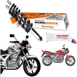 Combo Amortecedor Prolink Monoshock Cbx 250 Twister 2001 A 2008 Original Cofap e Graxa