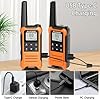 Walkie Talkies Long Range for Adults,Baofeng FRS Radio F22 Rechargeable Walkie Talkie 6 Pack Emergency Radios,NOAA,Flashlight,Type-C Charger Wakey Takey for Camping Outdoor Cruise