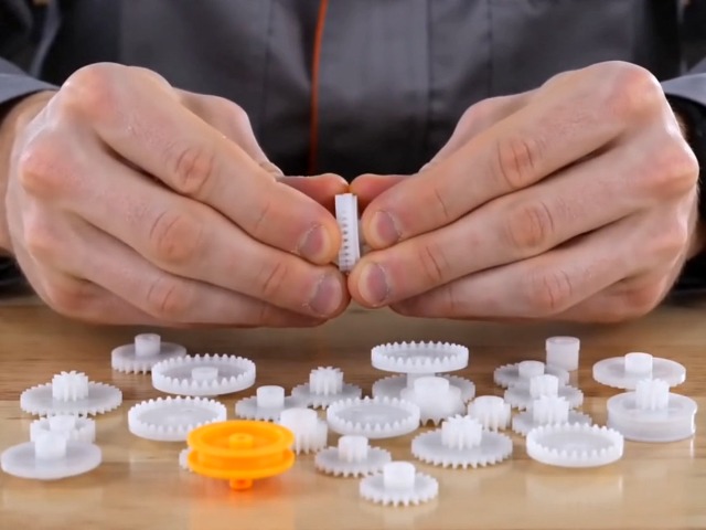 Kit De Poulies Et Engrenages 64 Pièces – Accessoires En Plastique Pour Modèles DIY, Robots Et Voitures, 6 Types Disponibles