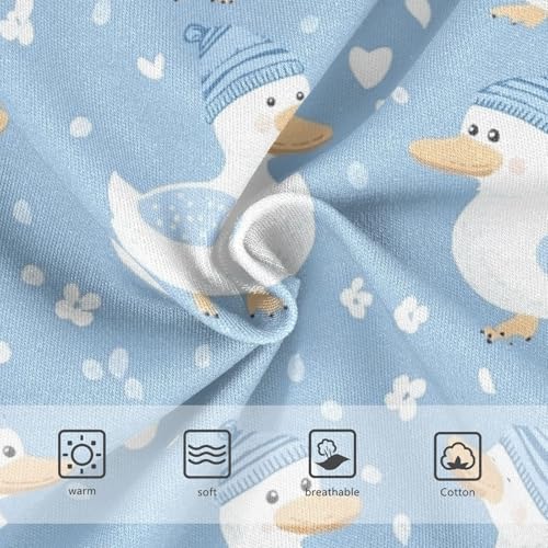 Ducks Wearing Hats Girls' Underwear Cotton Cute Girls Briefs Soft Toddler Underwear 2T3