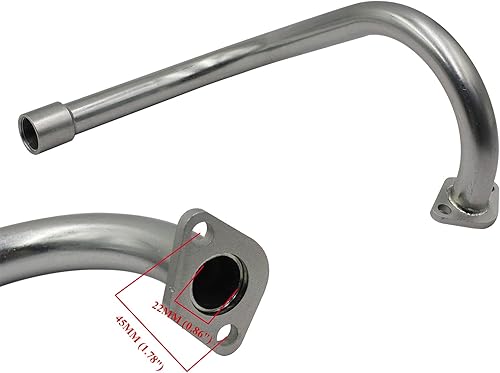 Miniatura 5 de Escape con silenciador para Hemi Predator 212cc 6.5hp Honda GX160 GX200 Powerhorse 208cc DuroMax 7 Hp Go Kart y Mini Bike