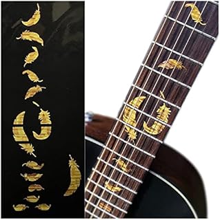 Flight Feathers - Fret Markers for Guitars (Tobacco Burst)