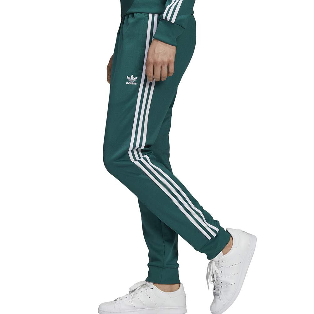 adidas Hombre Essentials French Terry Tapered Cuff Pants, black, M — view 39