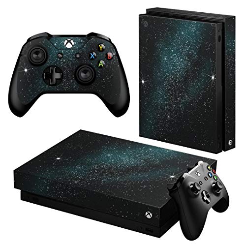 igsticker Xbox One X ��p �X�L���V�[�� ���ʁE�V�ʁE��ʁE�R���g���[���[ �S�ʃZ�b�g �G�b�N�X�{�b�N�X �V�[�� �ی� �t�B���� �X�e�b�J�[ 001524