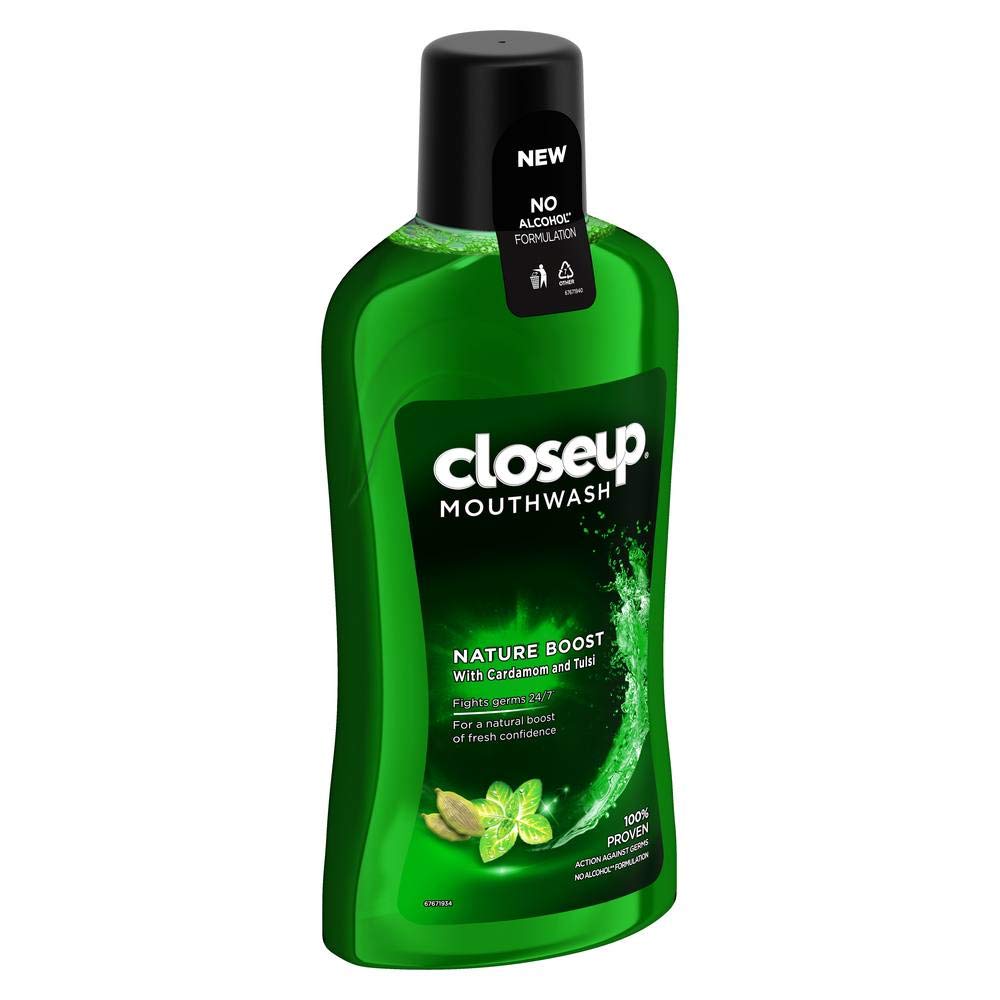 Closeup Nature Boost Mouthwash 500 ml 2