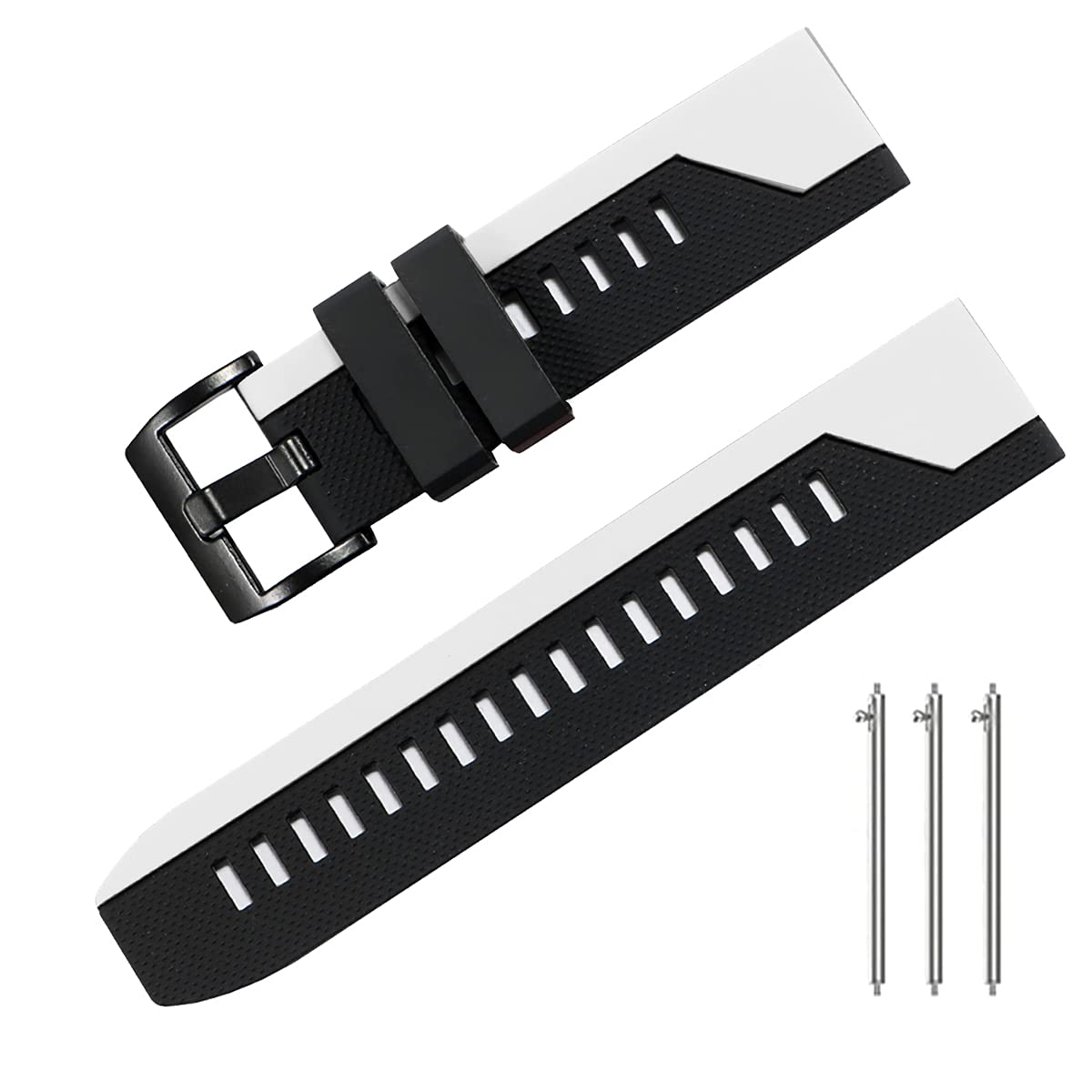 MinggoCompatible with Samsung Galaxy Watch 3 45mm Bands, Soft Silicone Replacement Strap Compatible for Samsung Gear S3 Frontier/ Gear S3 Classic/ Galaxy Watch 46mm Wristband for Women Men