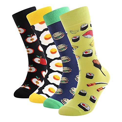 BISOUSOX Calcetines Divertidos para Hombres 39-46 Regalo para