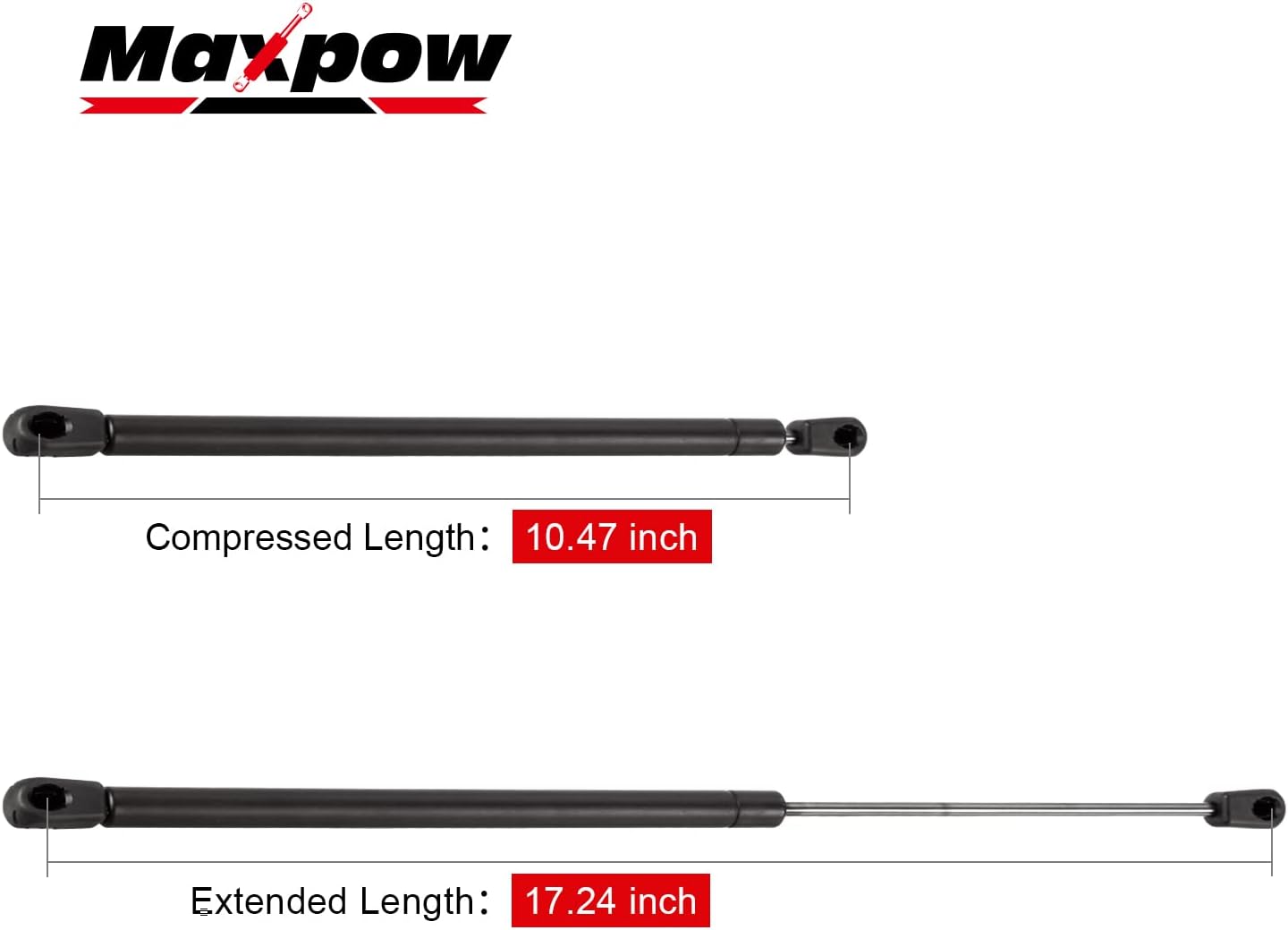 Maxpow Front Hood Lift Support Shock Strut Prop Arm Rod Damper Compatible with Liberty 02-07# 4366 SG314037